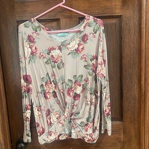 Boutique Women’s Flower Blouse